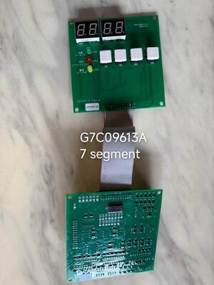 chất lượng  Hitachi screw type chiller fittings 7segment code board G7C09613A nhà máy sản xuất