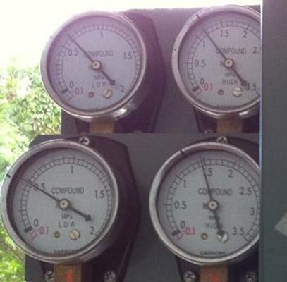 Đồng hồ đo áp suất phụ tùng máy nén trục vít Hitachi